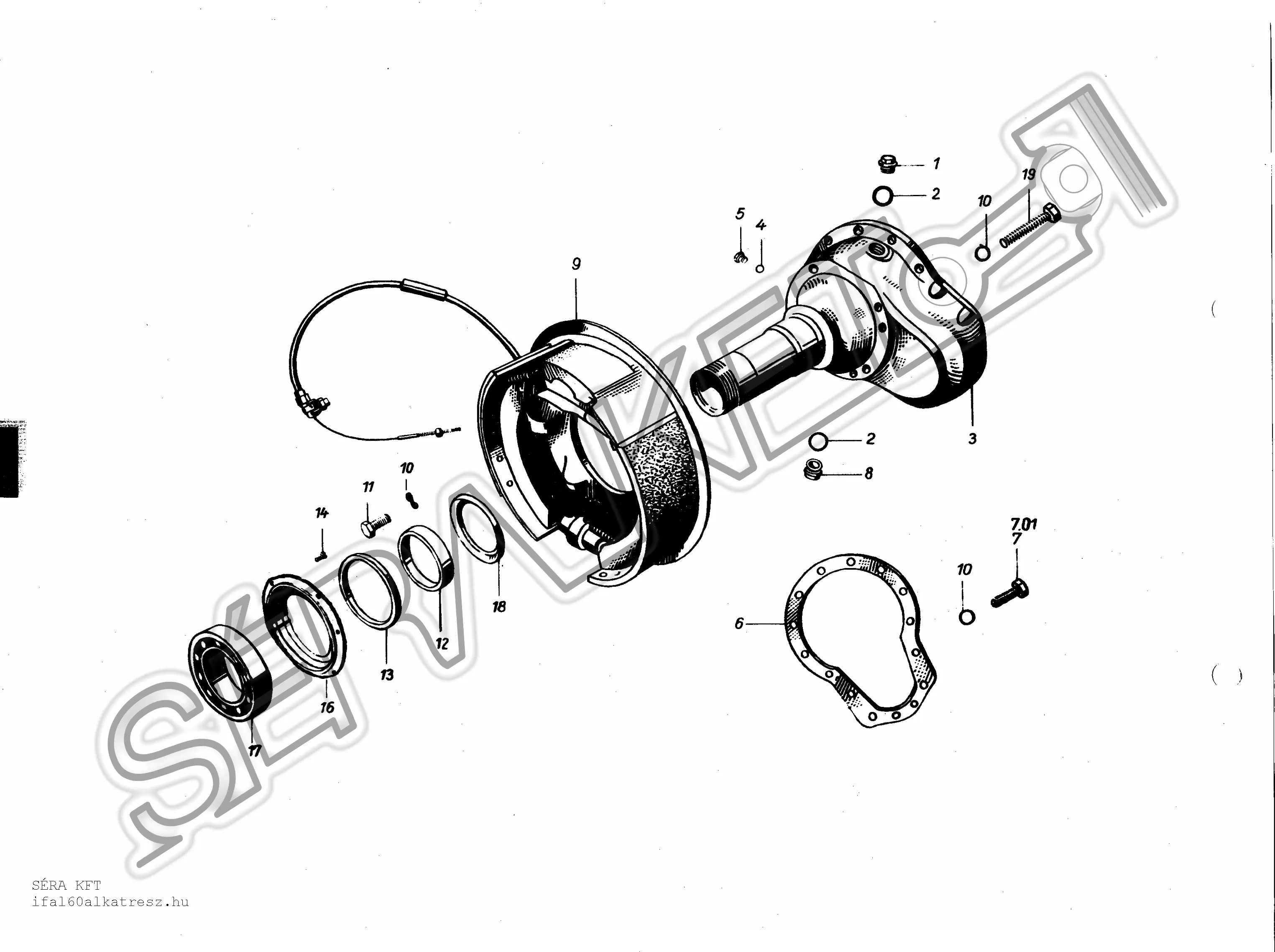 Axle stub