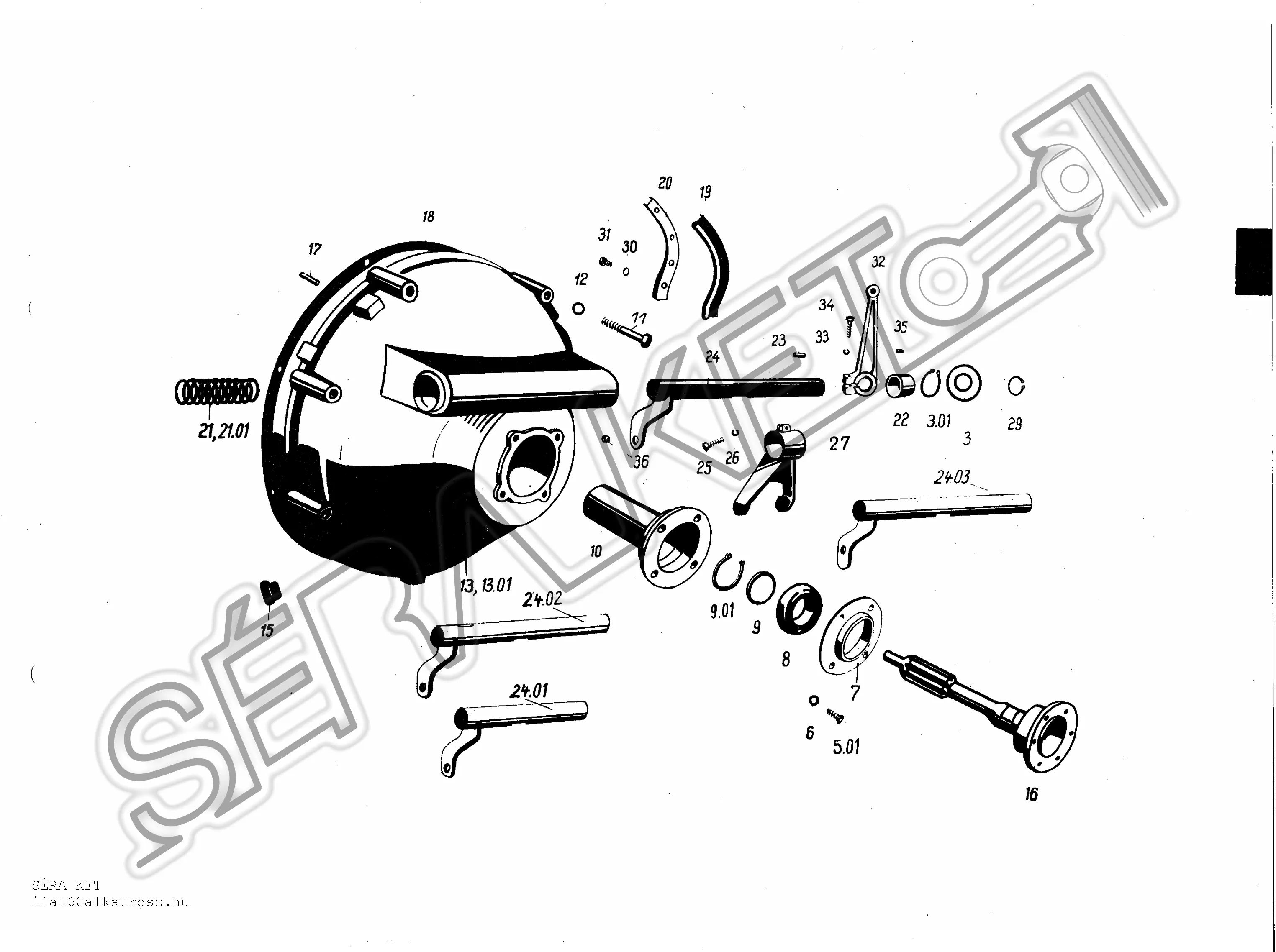 Clutch housing