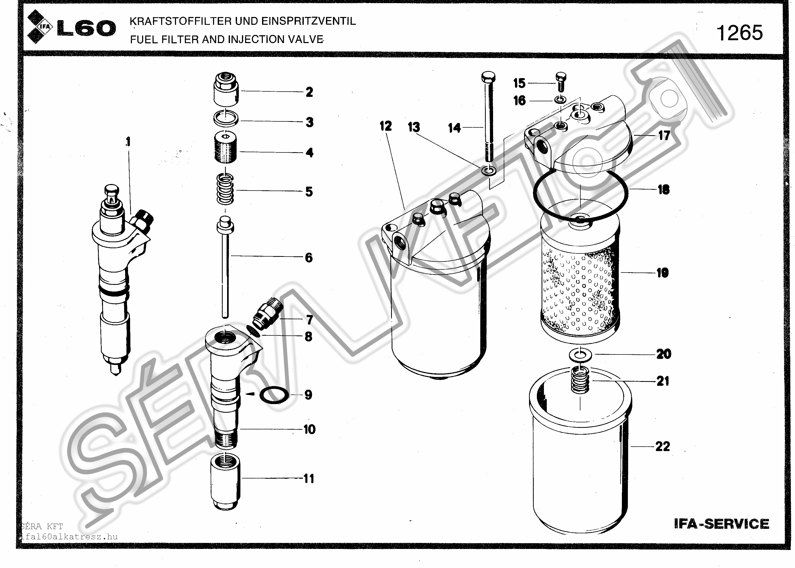 Fuel filter and injection valve