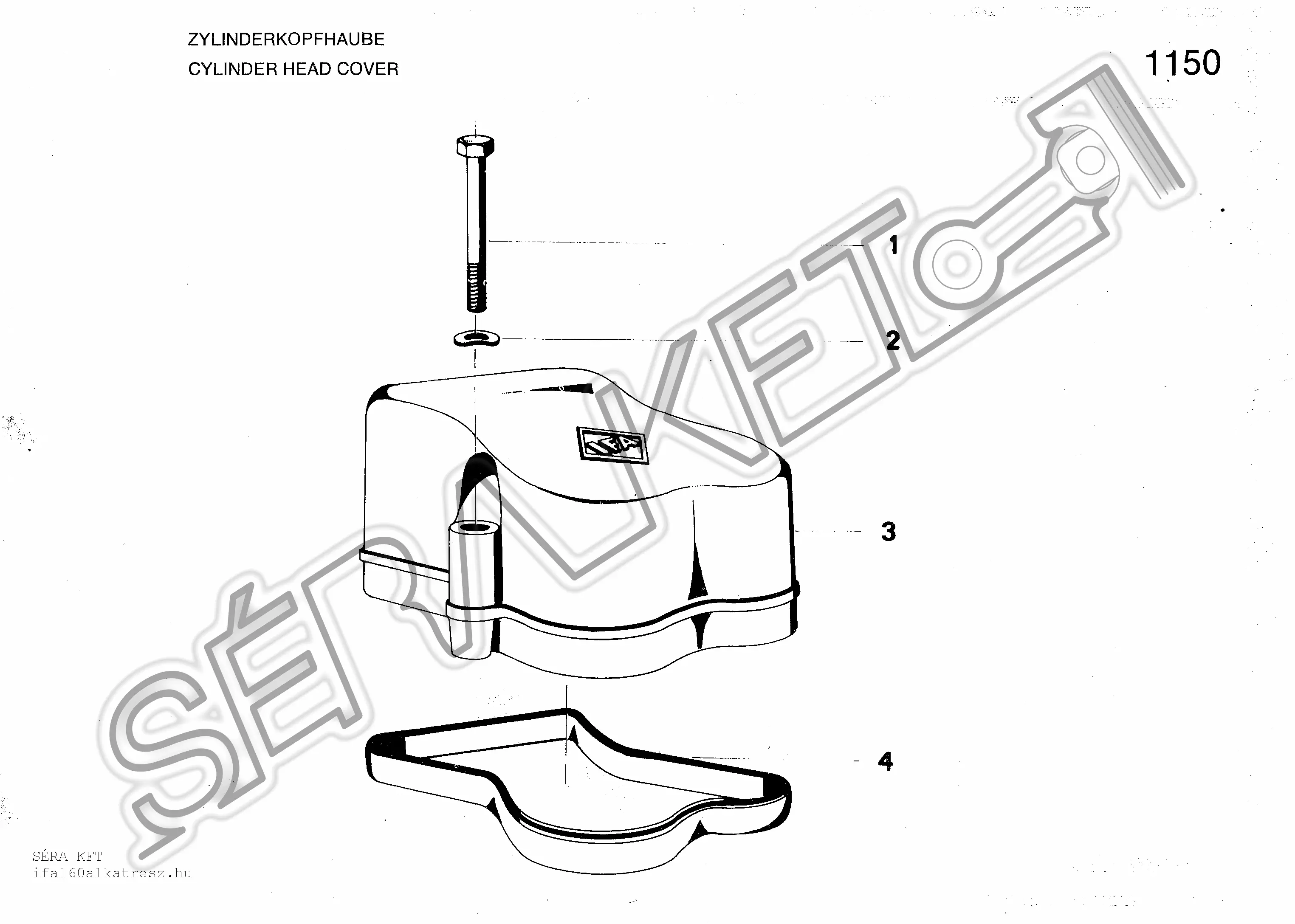 Cylinder head cover