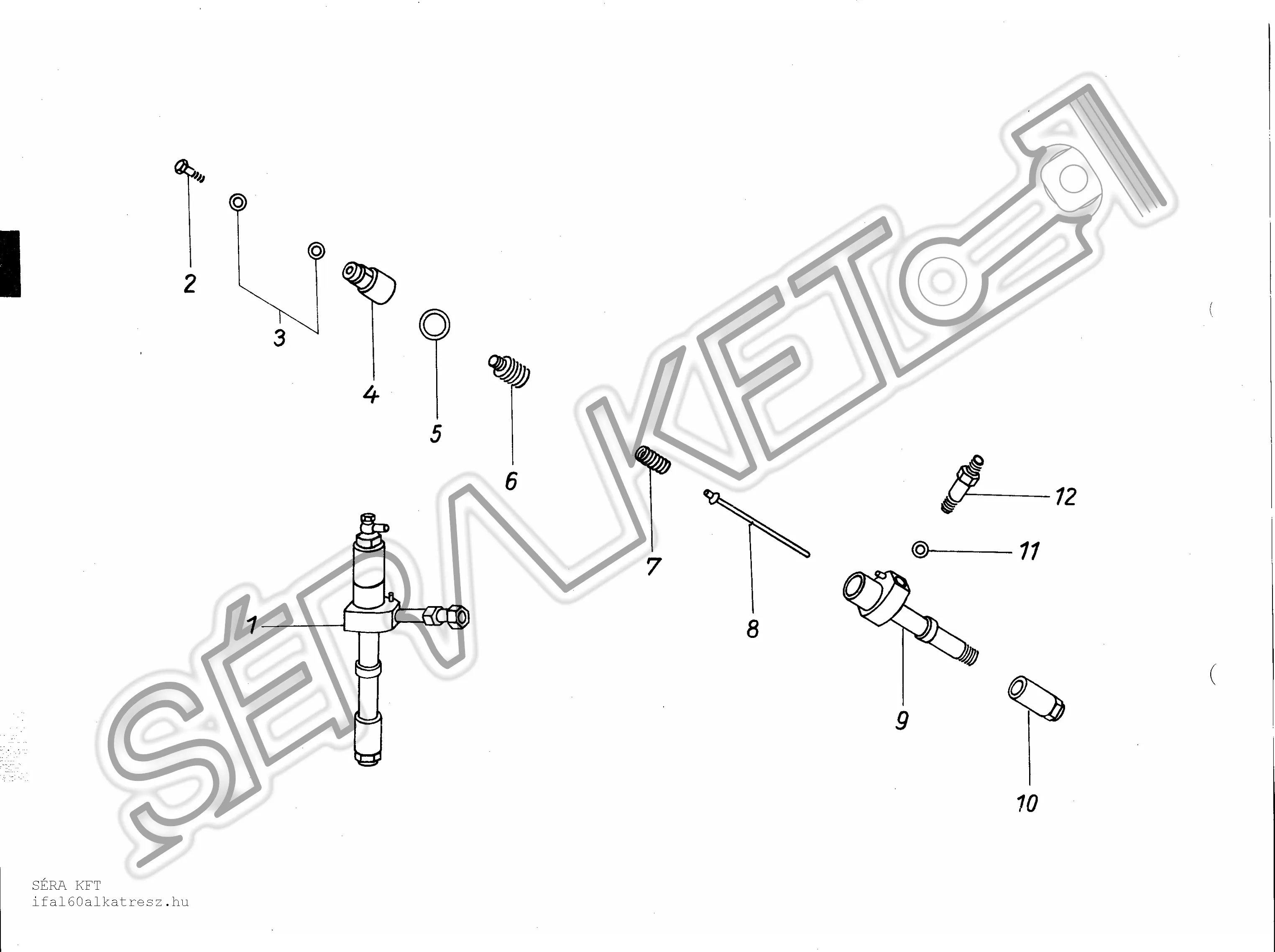 Nozzle holder - components