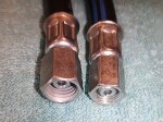 Oil hose - 500mm, M10x1 + M12x1.5, IFA L60