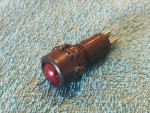 Control lamp - round, LED, red, IFA W50