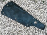 Mat for engine bonnet cap - left, with hole for hand brake, IFA W50