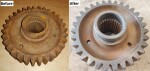 Spur gear for wheel drive - Z=31, I=1,824,  IFA W50