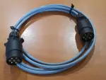 Electric cable for trailer - 4+3 poles, 3.2m